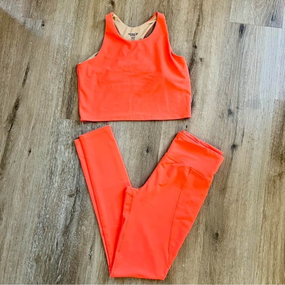 Old Navy Powersoft Girls Activewear Set